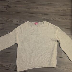 edikted Drop Shoulder Light Knit Sweater